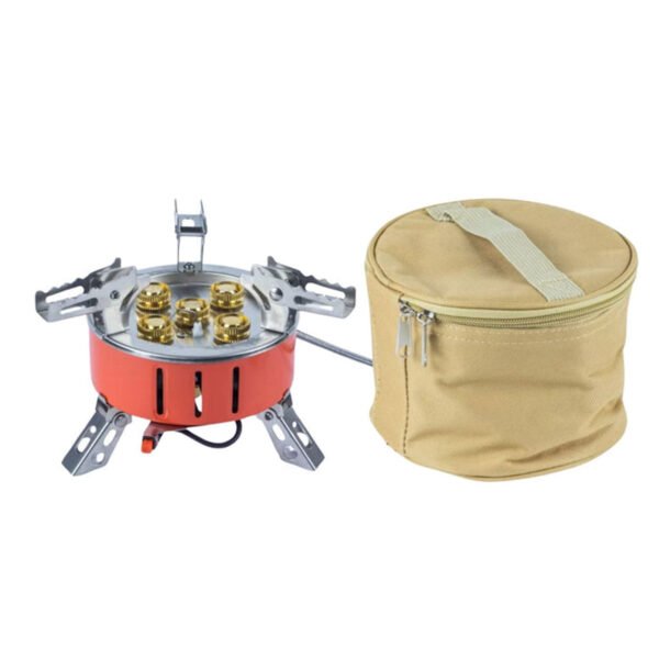 5-Burner Camping Gas Stove – 2-Year Warranty