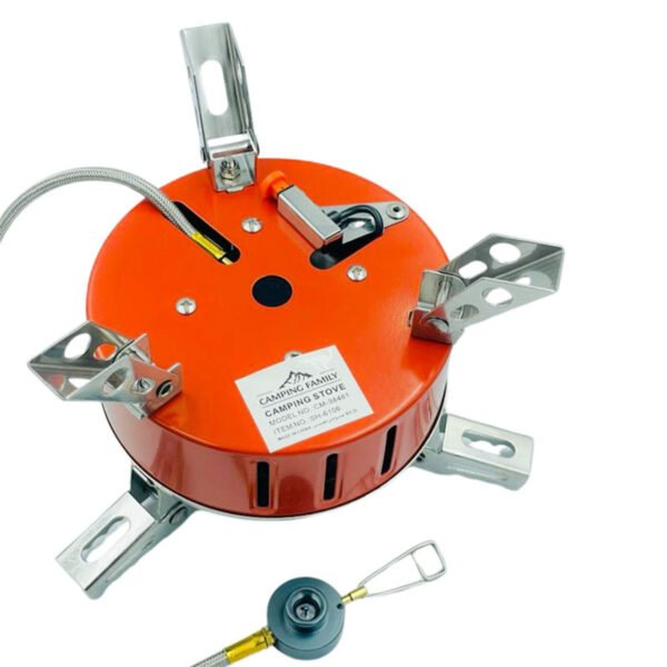 5-Burner Camping Gas Stove – 2-Year Warranty