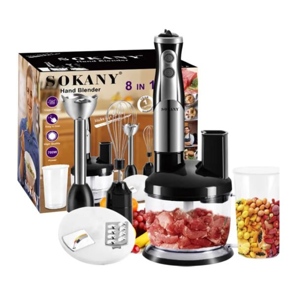 8*1 700 Watt Hand Blender with 2-Year Warranty