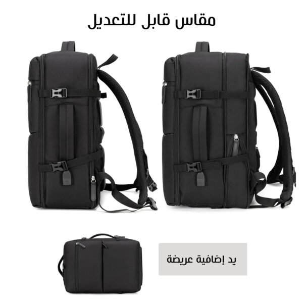 حقيبة لاب وسفر  2 فى 1 لون أسود