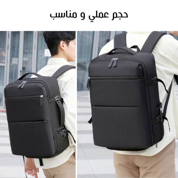 حقيبة لاب وسفر  2 فى 1 لون أسود