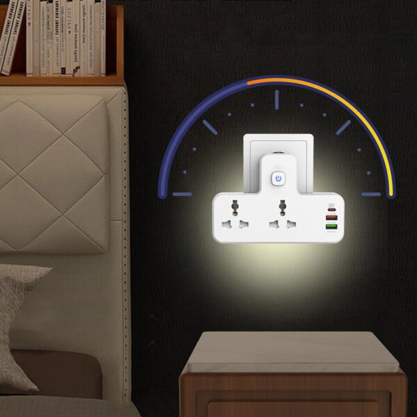 • مشترك و رأس شاحن متعدد الاستخدامات