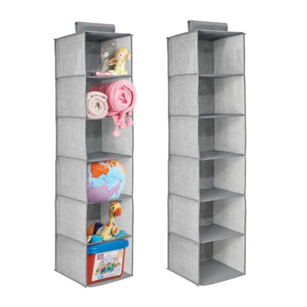 منظم خزانه من القماش 6 دور